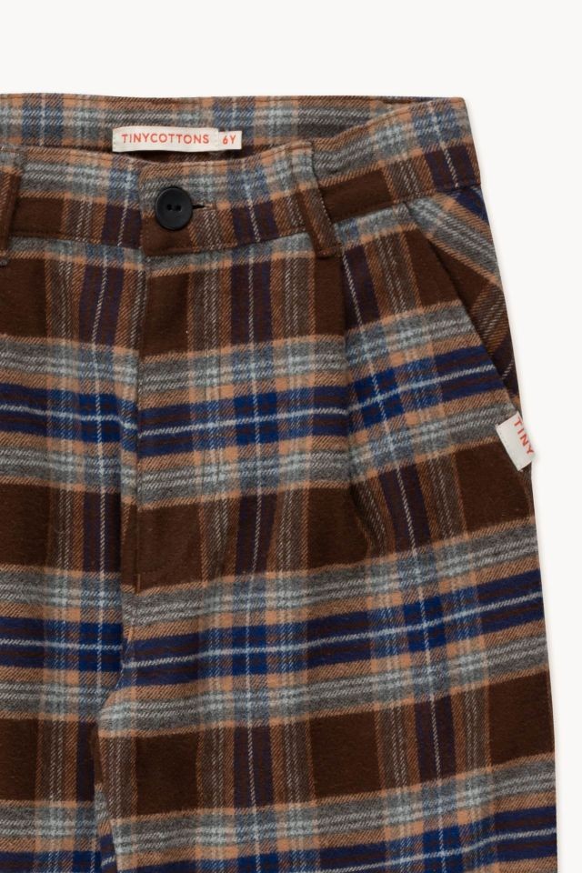 Pantalón Plisado cuadros