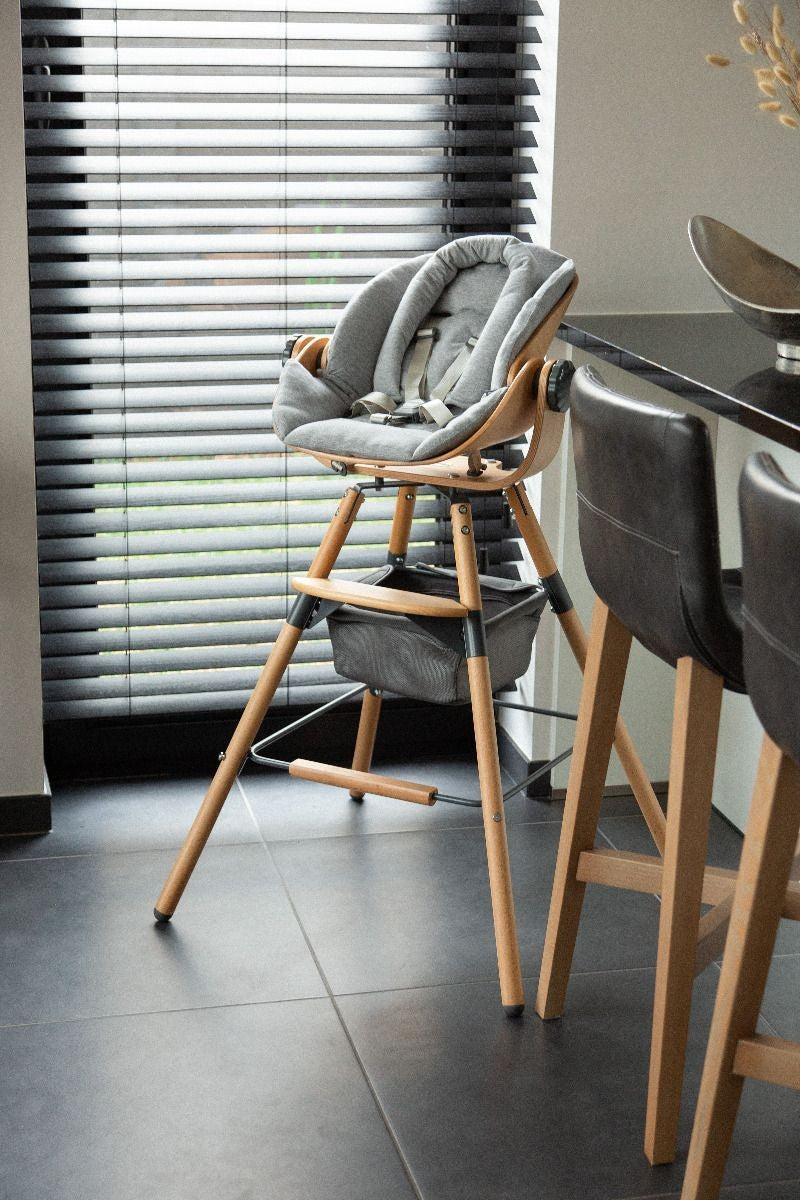 Cojín asiento recién nacidos Evolu | Jersey Grey