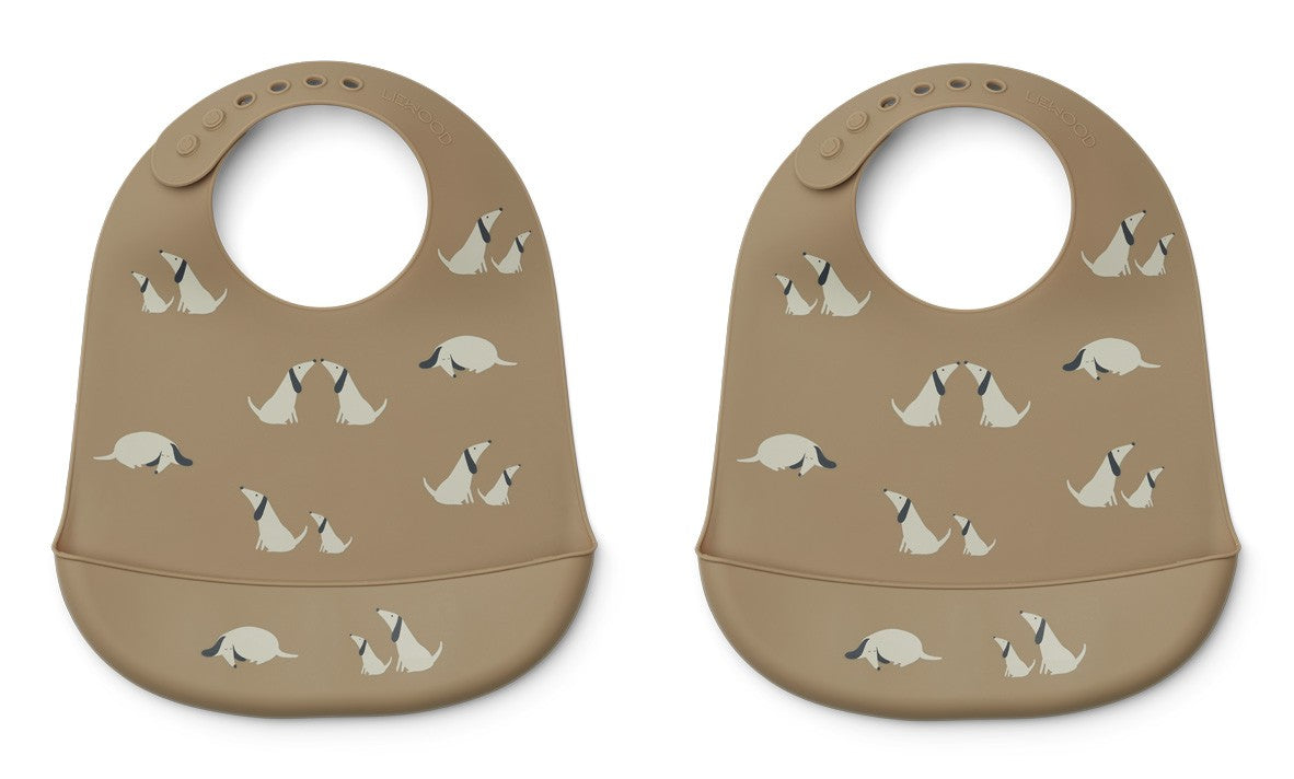 Baberos Silicona Tilda | Dog/Oat
