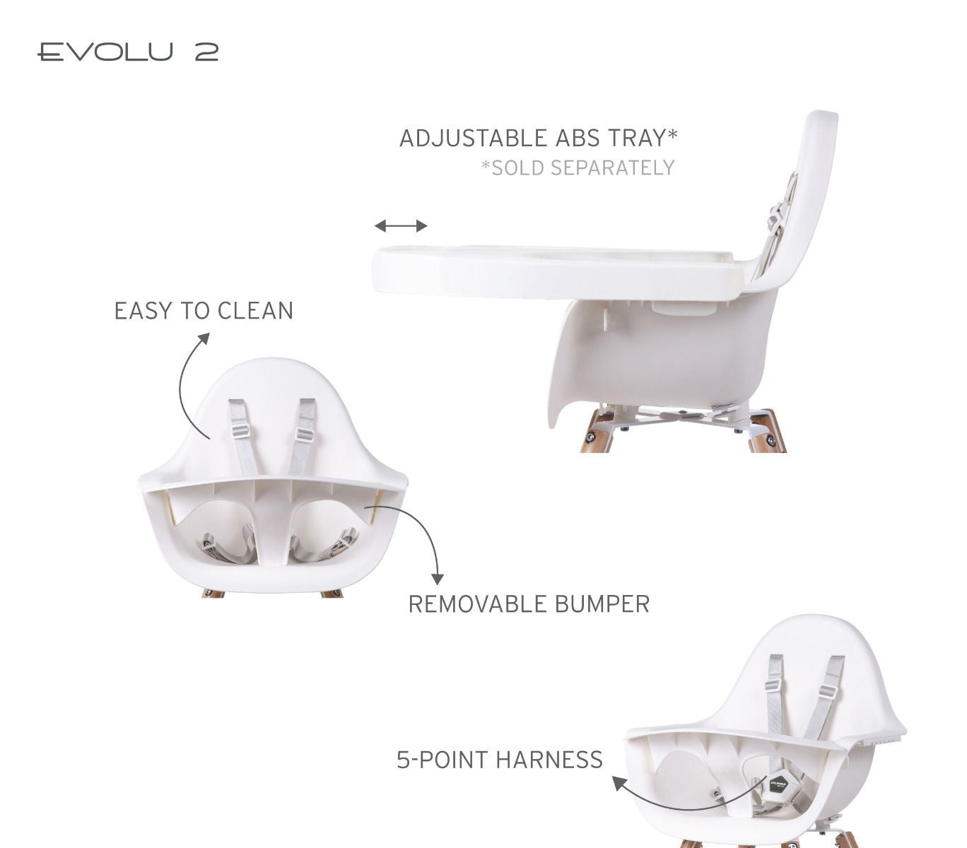 Trona Evolutiva | Evolu 2 Blanca