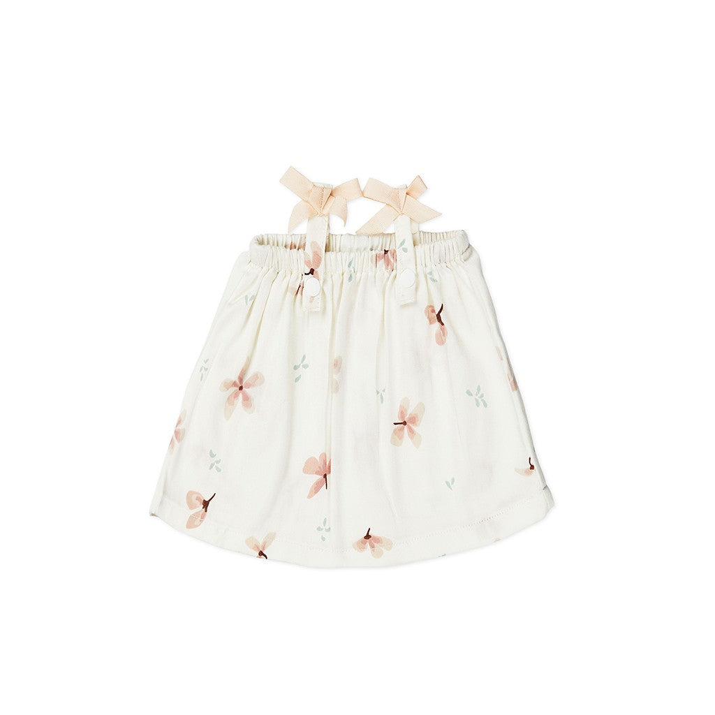 Vestido de verano muñecas GOTS Windflower Creme