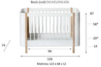 Cuna | Wood Mini+ excl. junior kit