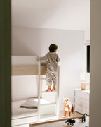 Litera Con Nido Perch Trundle Abedul
