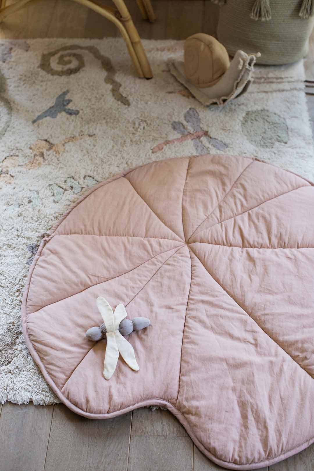 Manta Actividad Lavable Water Lily Pad Vintage Nude