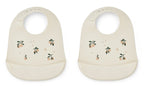Babero |s Silicona Tilda  Peach sea shell