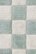 Alfombra Lavable | Kitchen Tiles Blue Sage