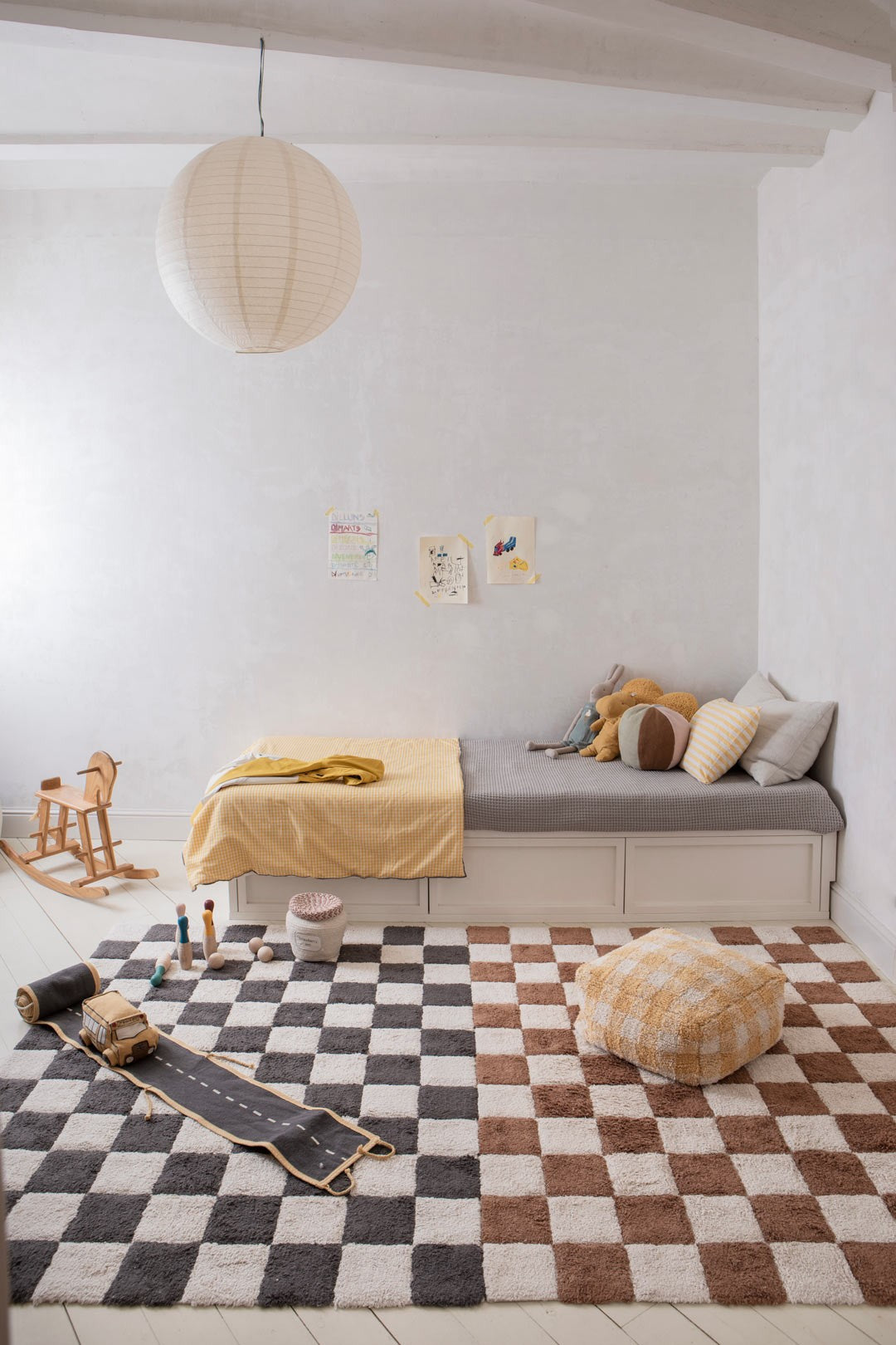 Alfombra Lavable | Kitchen Tiles Toffee