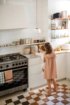Alfombra Lavable | Kitchen Tiles Toffee