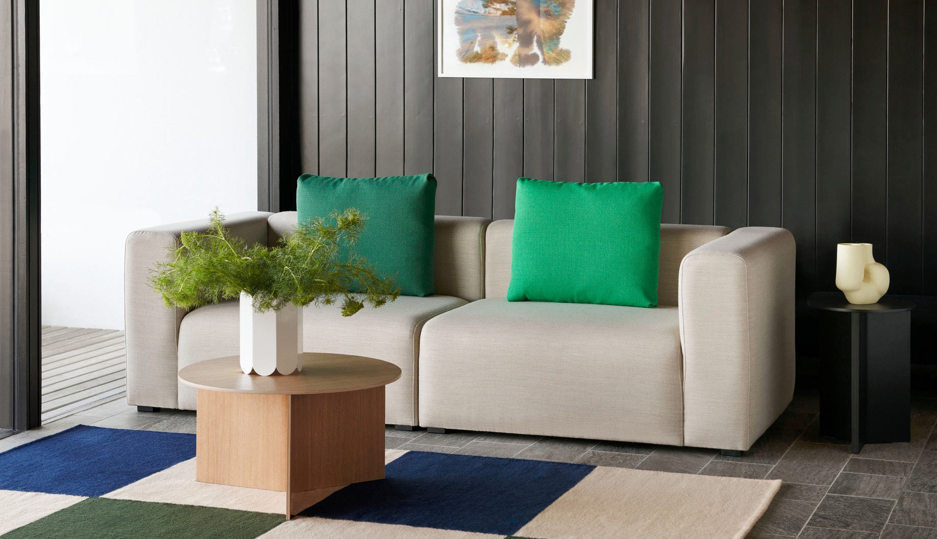 Alfombra Ethan Cook Peach Green 170x240