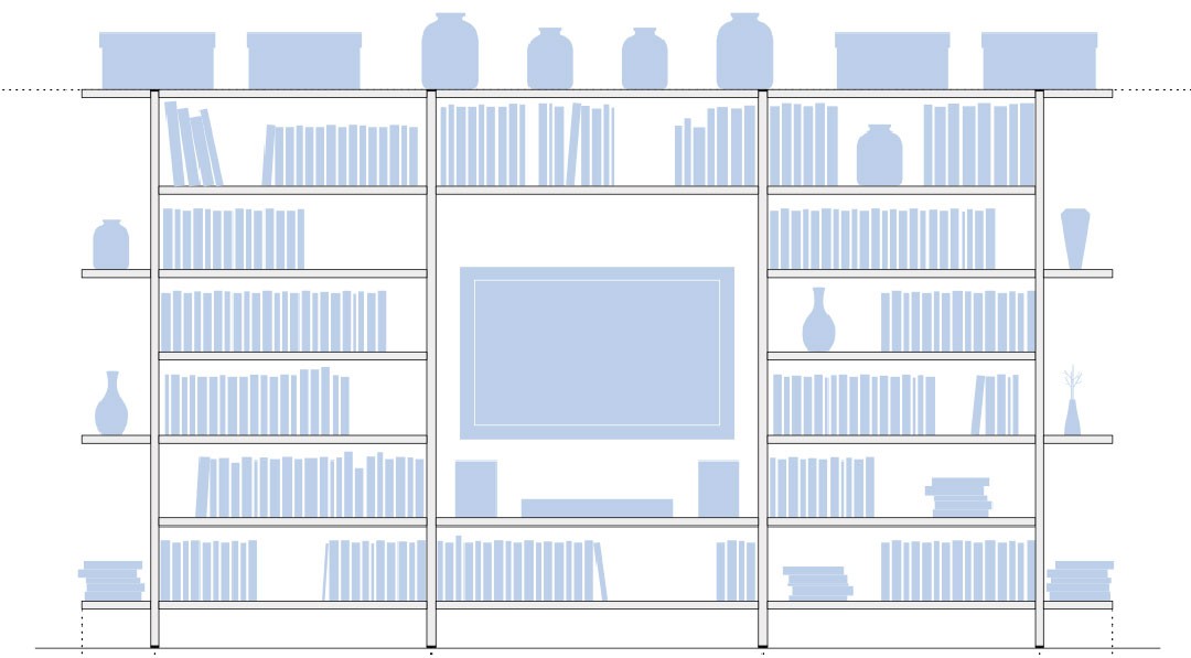Estantería Uno | Living 370x202
