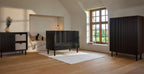 Cuna | HAI NO KI 120x60 Fresno negro