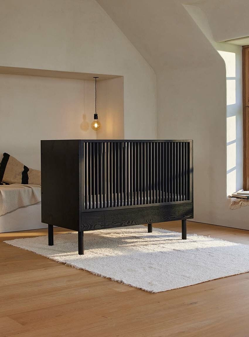 Cuna | HAI NO KI 120x60 Fresno negro
