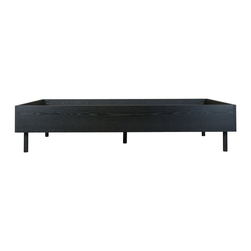 #HAI NO KI - JUNIOR BED - BLACK ASH WOOD