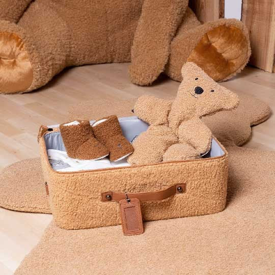 Maleta | Mini Traveller Teddy Marrón
