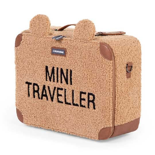 Maleta | Mini Traveller Teddy Marrón