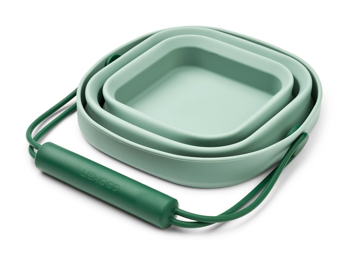 Cubo Plegable Abelone | Peppermint Garden Green