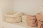 Set dos cestas acolchadas | Bambie Natural