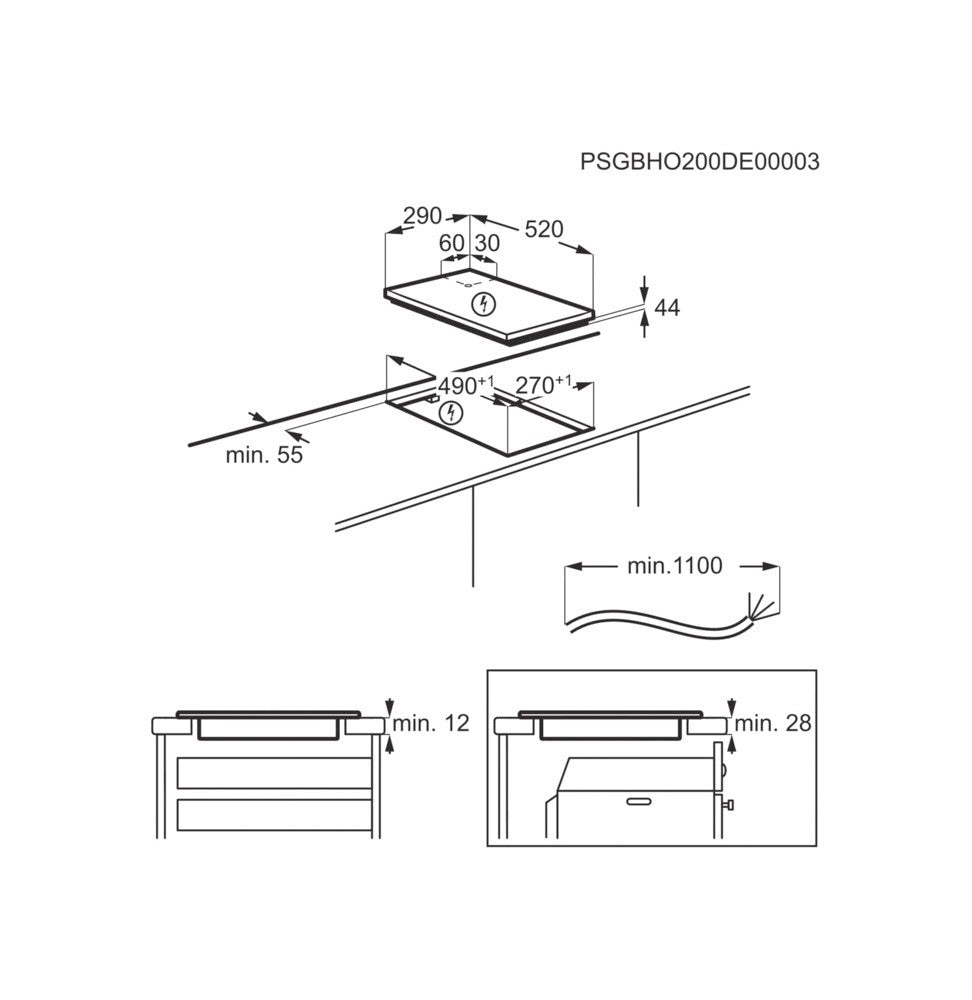 ELECTROLUX LIT30231C 2-Burner Induction Cooktop