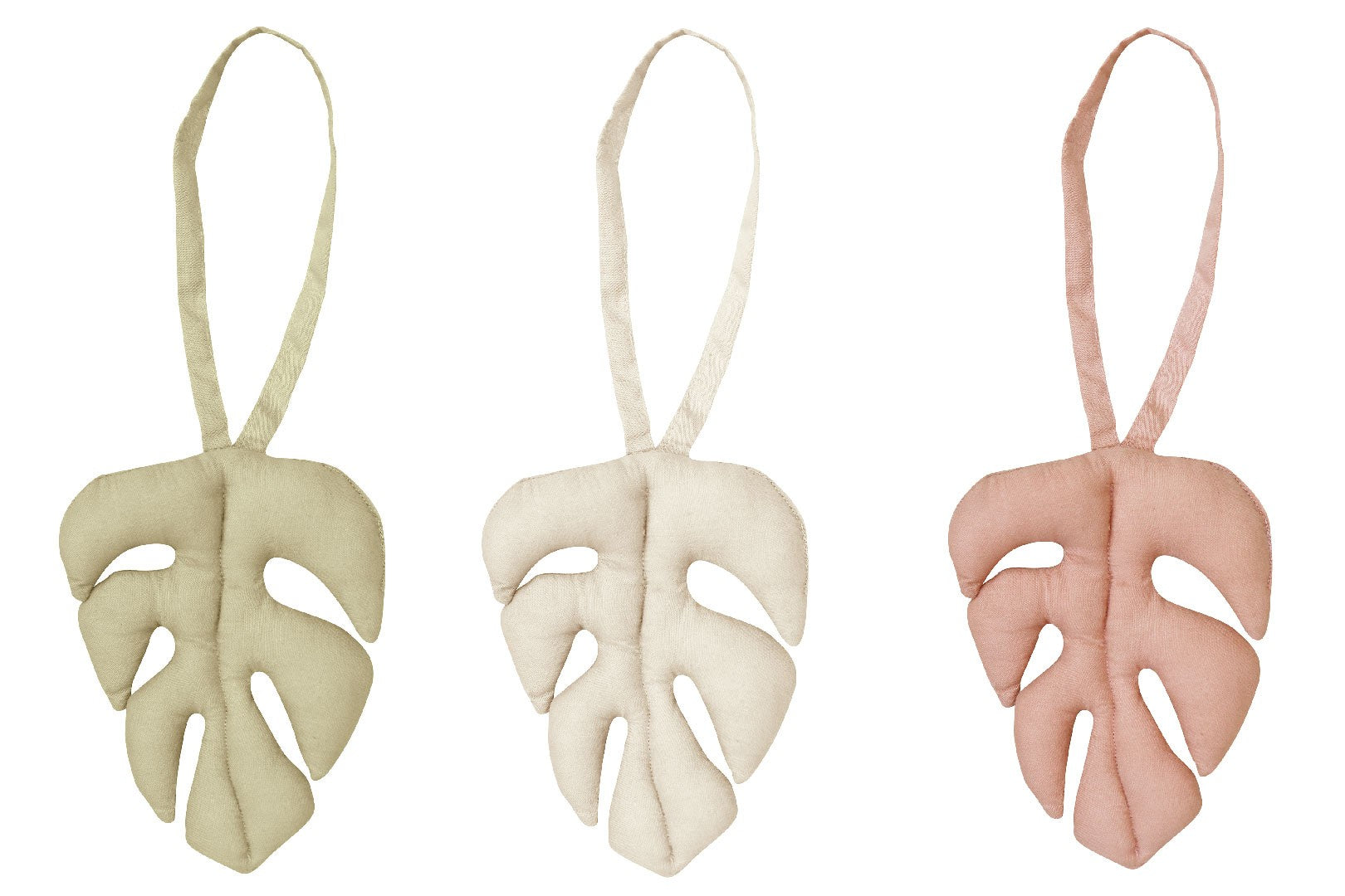 Set of 3 Sensory Hangers Monstera