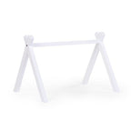 Wooden White Baby Gym Teepee | Play