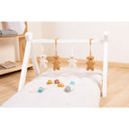 Wooden White Baby Gym Teepee | Play
