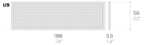 U9 Panel 188 Perforated Sheet