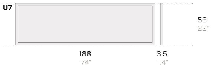 U7 Panel 188 Smooth Sheet Metal