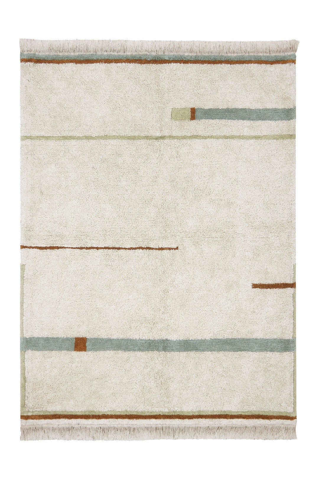Alfombra Lavable | Lanes Blue 140x200