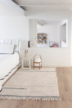 Alfombra Lavable | Lanes Blue 140x200