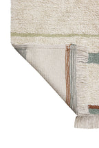 Alfombra Lavable | Lanes Blue 140x200