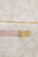 Alfombra Lavable | Lanes Nude 140x200
