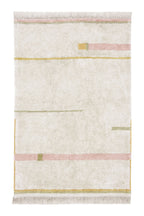 Alfombra Lavable | Lanes Nude 90x130