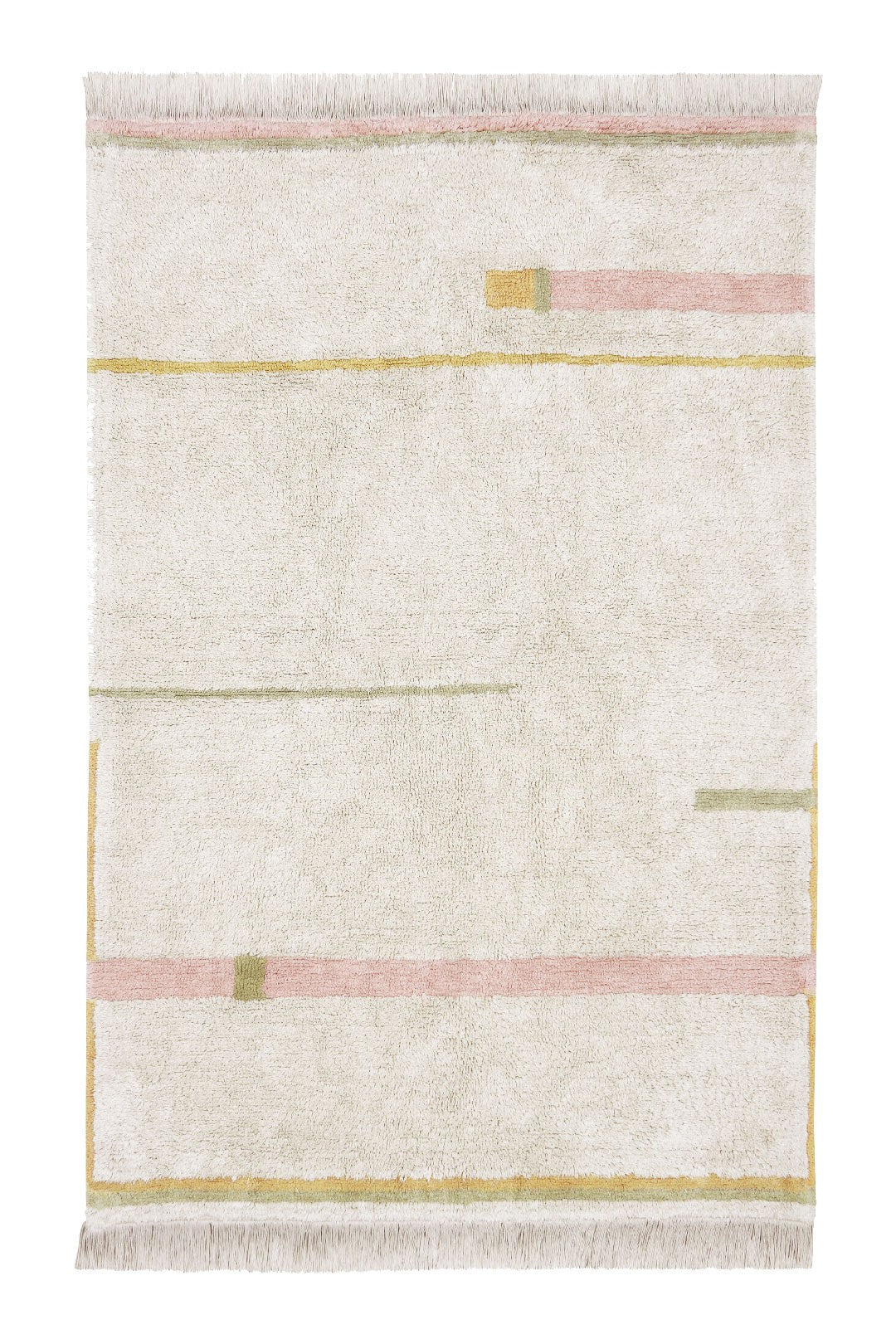 Alfombra Lavable | Lanes Nude 90x130