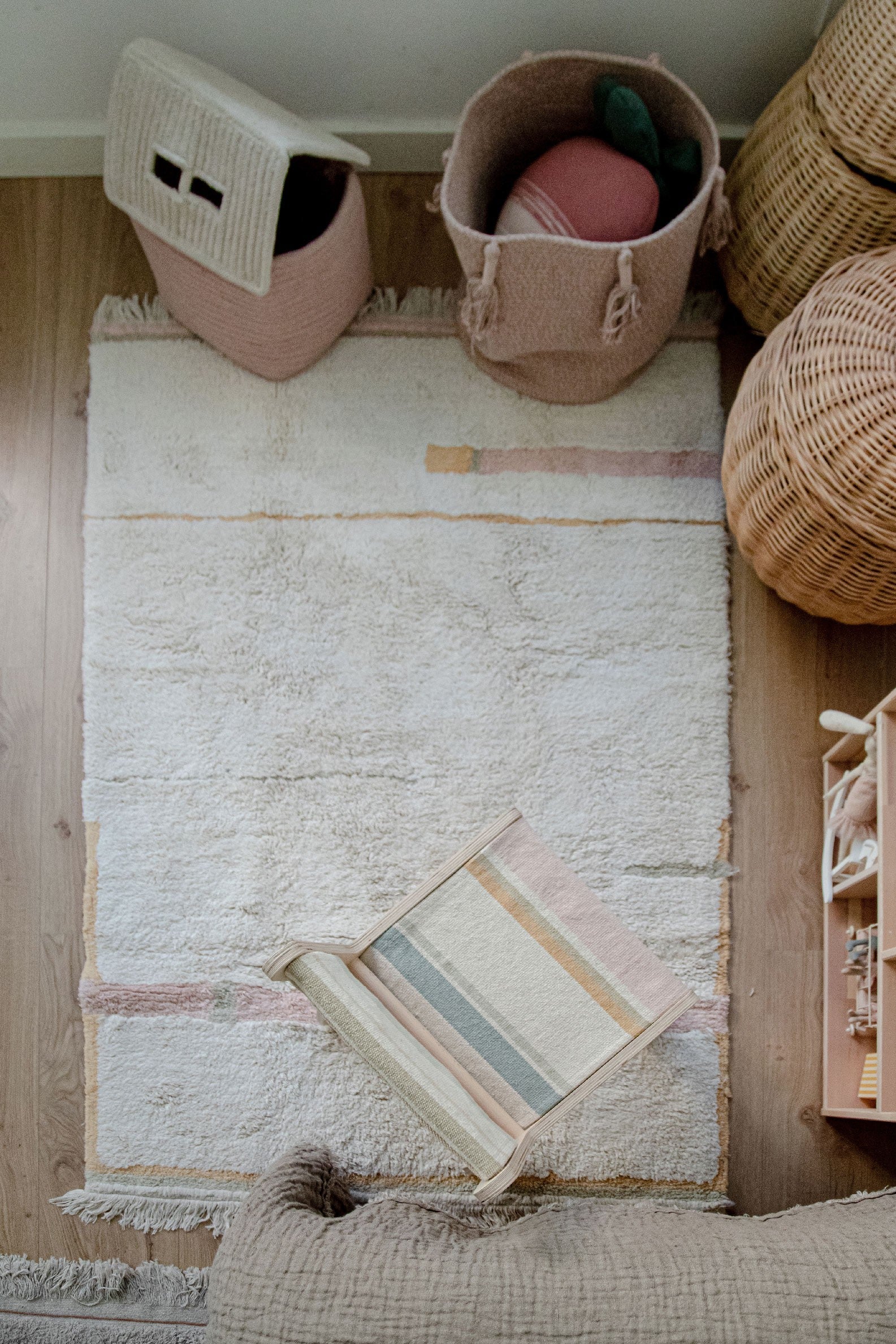 Alfombra Lavable | Lanes Nude 90x130
