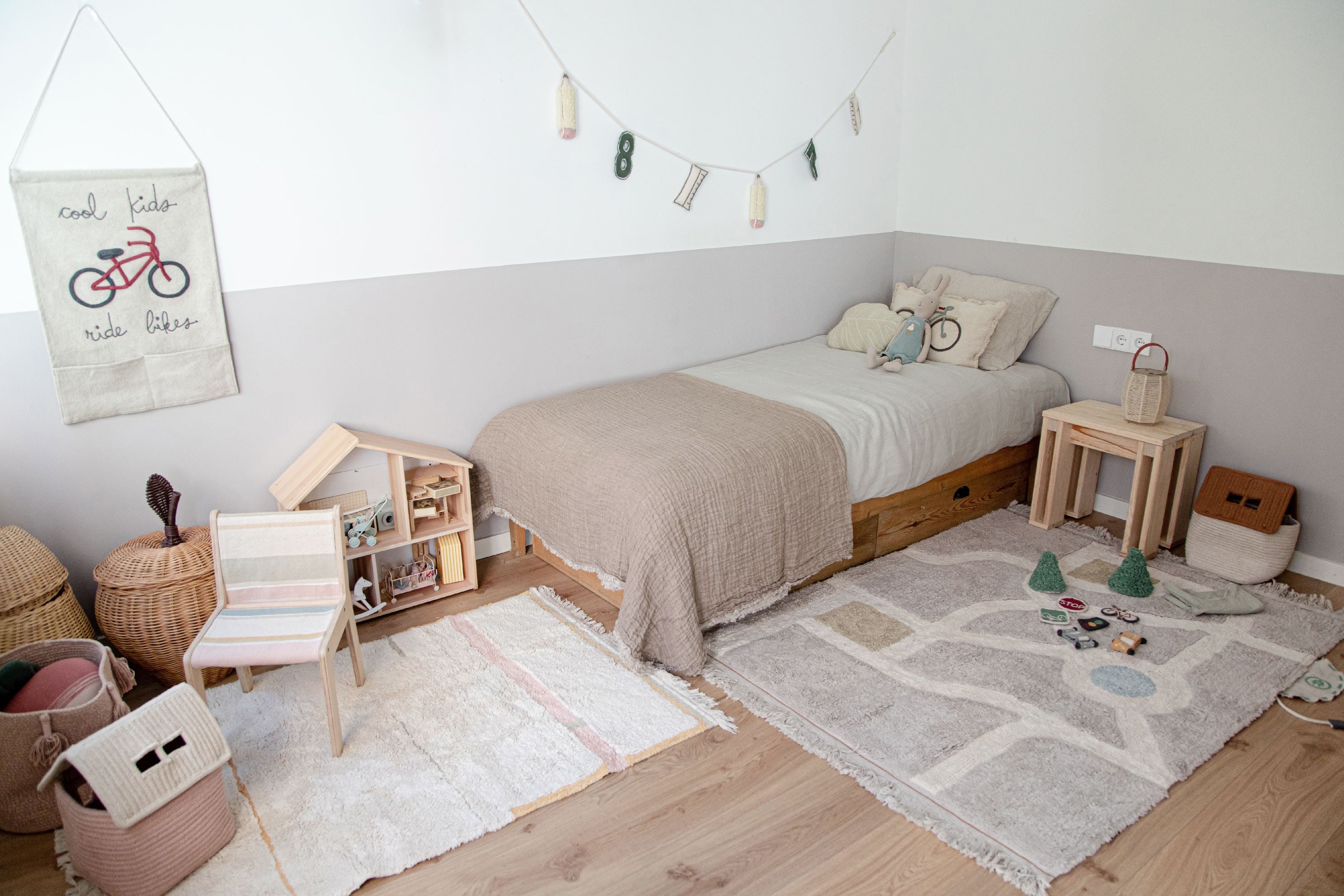 Alfombra Lavable | Lanes Nude 90x130