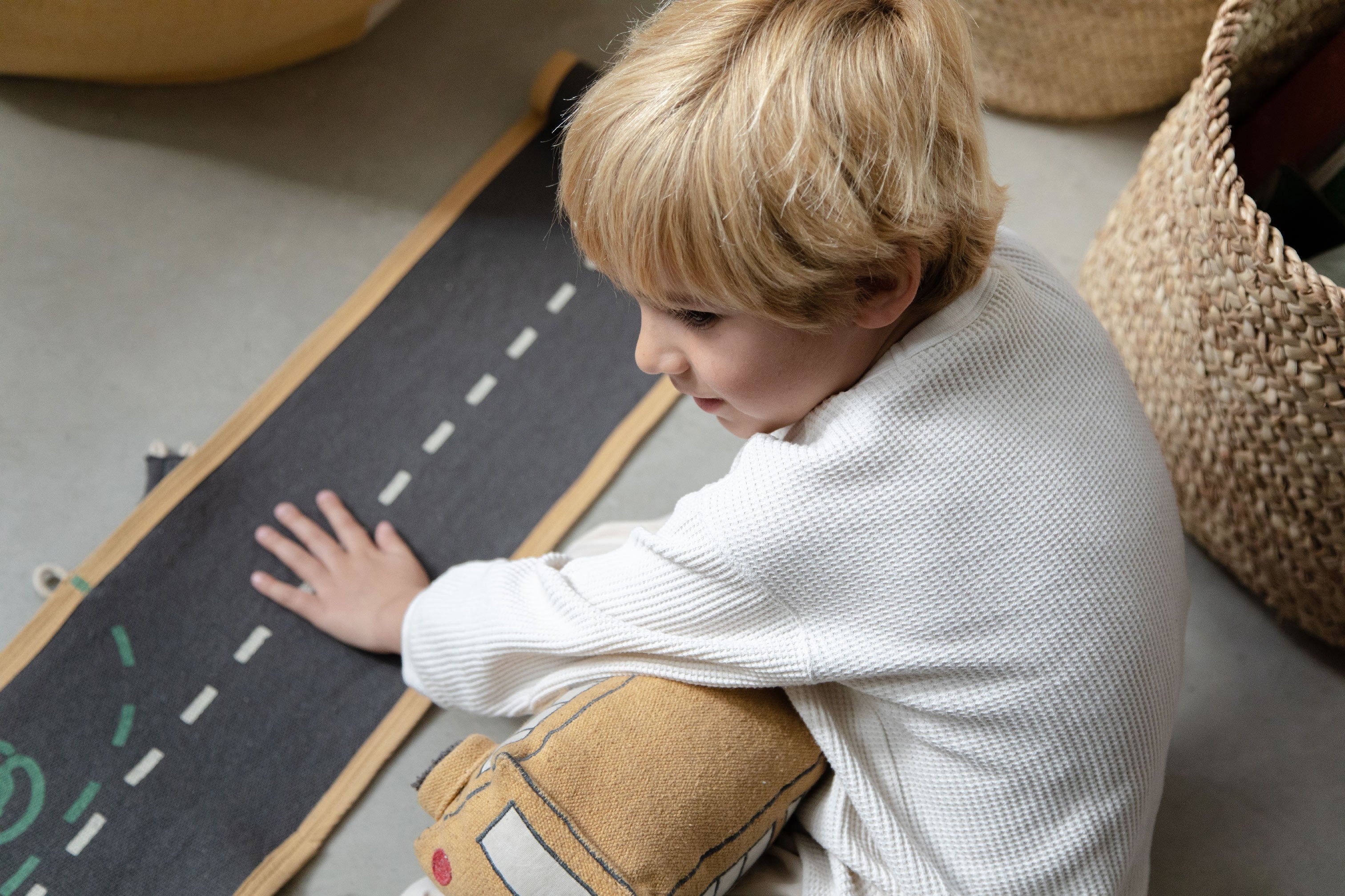Juguete Tela | Ride & Roll School Bus