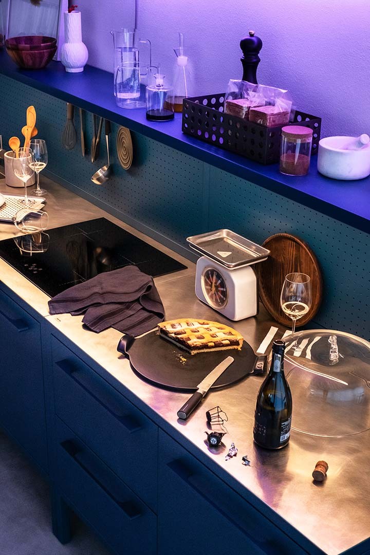 Encimera Vidrio 188 hueco cocina