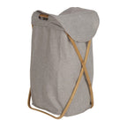 BASKET FOR LAUNDRY GREY/NATURAL