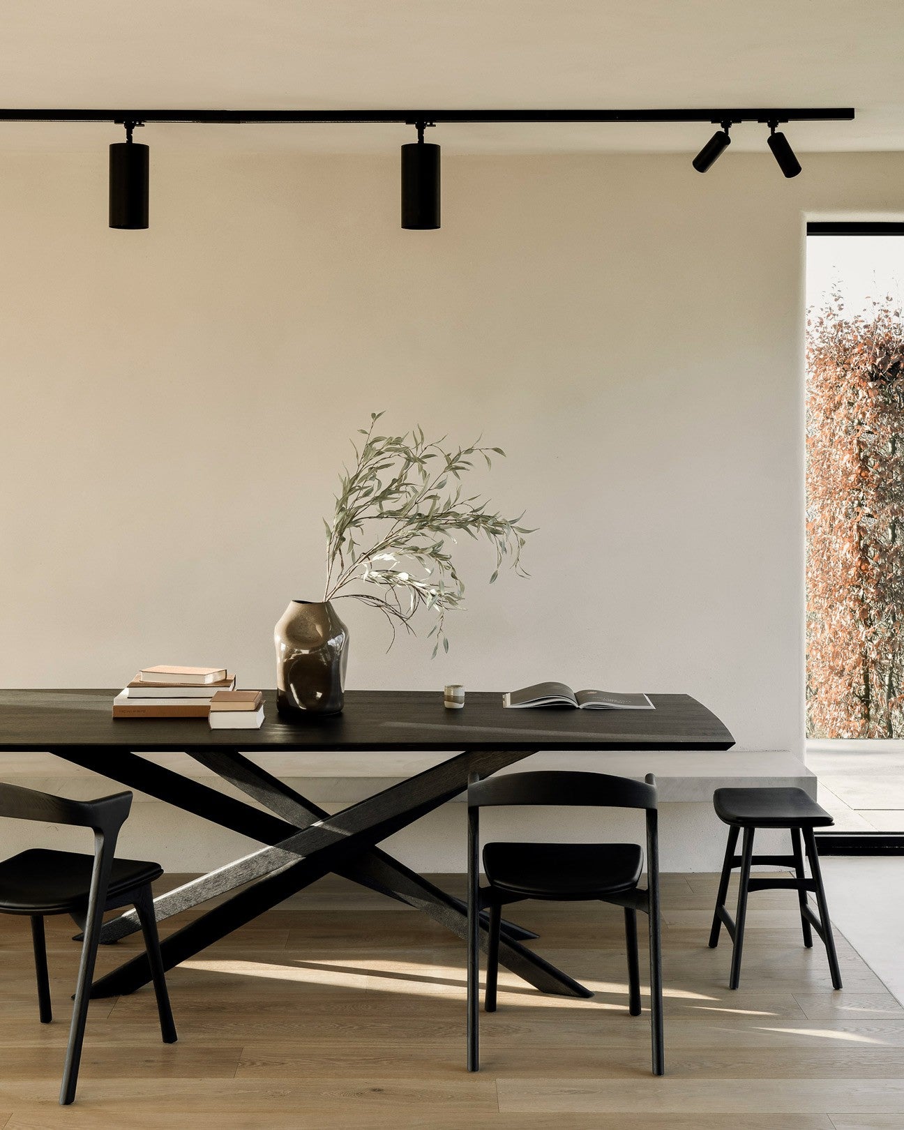 Mesa comedor Mikado 240x110 Negra