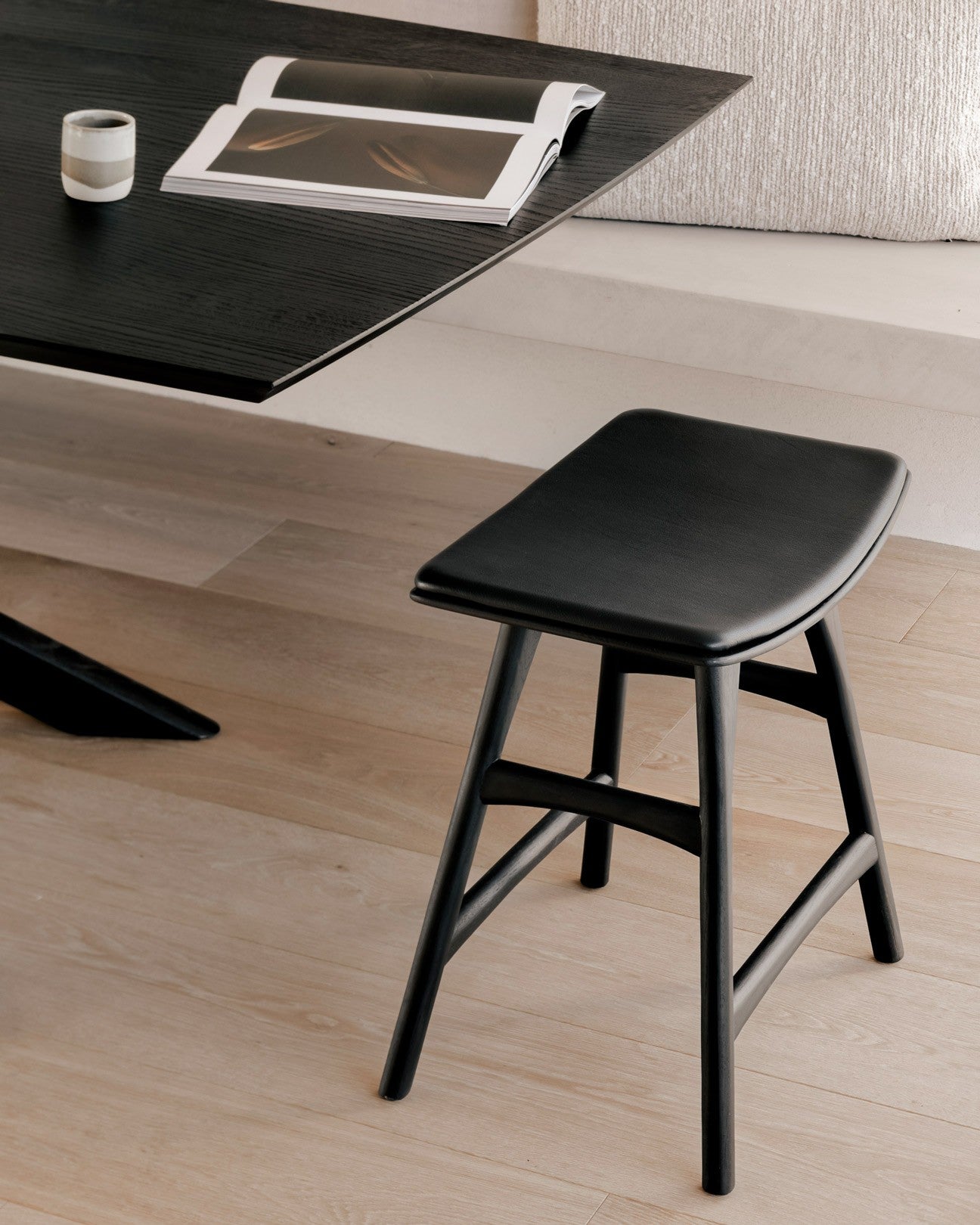 Mesa comedor Mikado 280x110 Negra