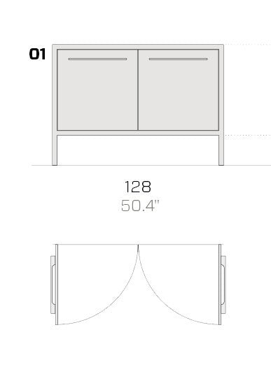 01 OUTDOOR Mueble Cocina Frame 128