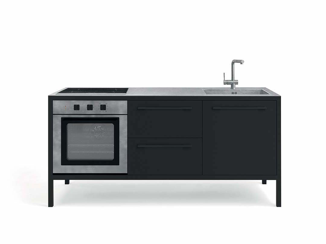 Cocina Frame Metálica con puertas incluidas.06 OUTDOOR Mueble Cocina Frame 188