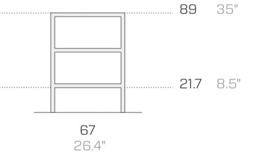 08 OUTDOOR Mueble Estantes Frame 188