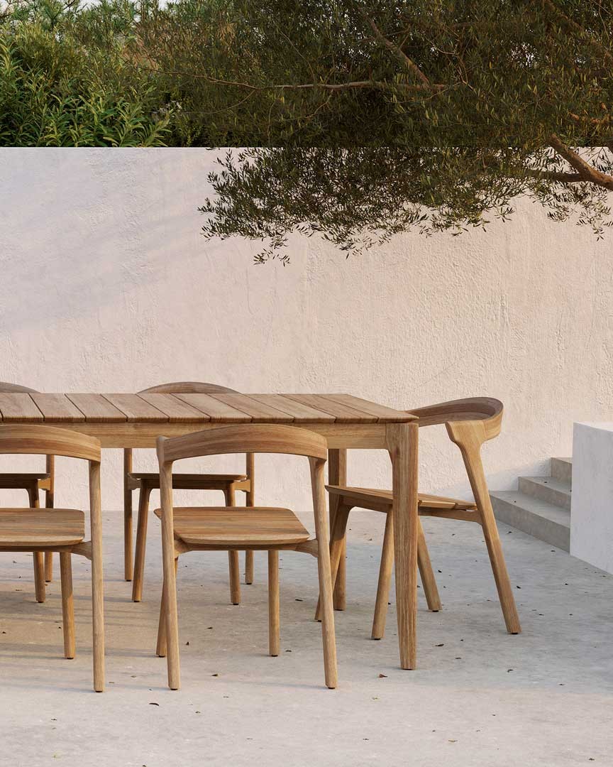 Mesas Comedor Bok Exterior Teca