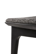 Sillas Bok Roble Negro Tapizadas