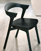 Sillas Bok Roble Negro Tapizadas