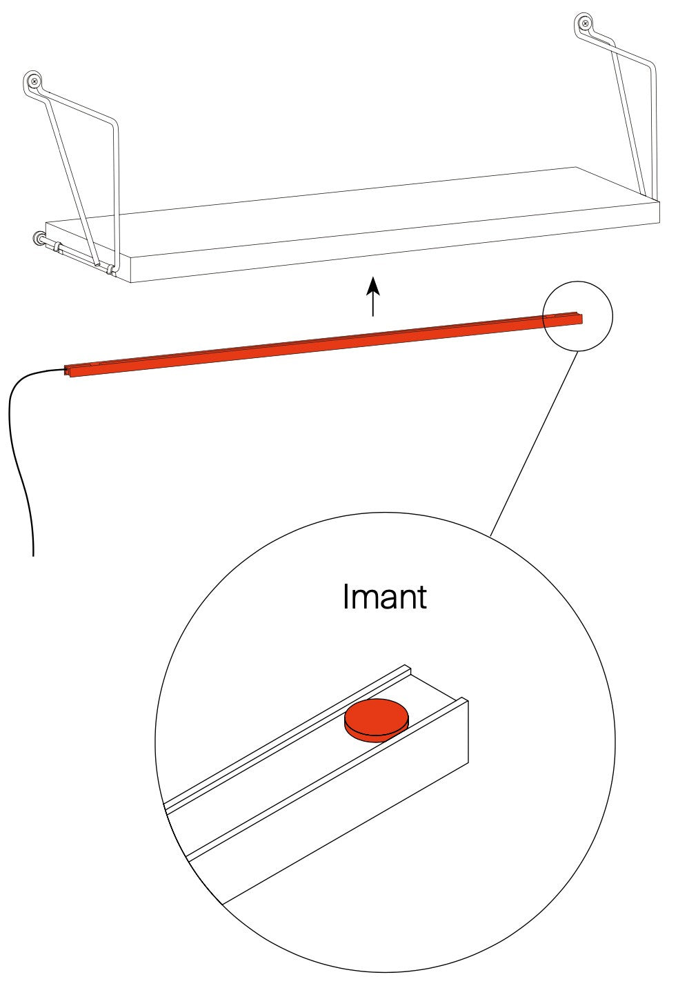 Accesorios Estantes Tria shelf