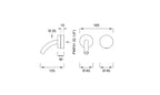 Grifo Lavabo LTZ10 H190