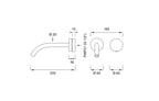 Grifo Lavabo LTZ10 H190