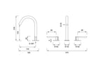 Grifo Lavabo LTZ11 H235
